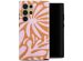 Selencia Coque arrière Vivid Samsung Galaxy S24 Ultra - Modern Bloom Pink