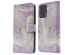 imoshion Étui de téléphone portefeuille Design Motorola Moto G24 Power - Purple Marble