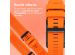 imoshion Bracelet QuickFit® en silicone - Connexion Garmin Watch 22 mm - Orange