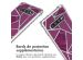 imoshion Coque Design avec cordon Samsung Galaxy S10 - Bordeaux Graphic