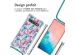 imoshion Coque Design avec cordon Samsung Galaxy S10 - Jellyfish Watercolor