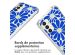 imoshion Coque Design avec cordon Samsung Galaxy A13 (5G) - Cobalt Blue Flowers Connect