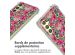 imoshion Coque Design avec cordon Samsung Galaxy A34 - Flower Water