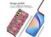 imoshion Coque Design avec cordon Samsung Galaxy A34 - Flower Water