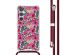 imoshion Coque Design avec cordon Samsung Galaxy A35 - Flower Water