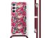 imoshion Coque Design avec cordon Samsung Galaxy A55 - Flower Water