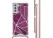 imoshion Coque Design avec cordon Samsung Galaxy S21 Plus - Bordeaux Graphic