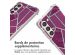 imoshion Coque Design avec cordon Samsung Galaxy S23 Plus - Bordeaux Graphic