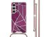 imoshion Coque Design avec cordon Samsung Galaxy S23 - Bordeaux Graphic