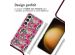 imoshion Coque Design avec cordon Samsung Galaxy S23 - Flower Water