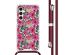 imoshion Coque Design avec cordon Samsung Galaxy S23 FE - Flower Water