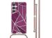 imoshion Coque Design avec cordon Samsung Galaxy S24 Plus - Bordeaux Graphic