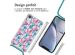 imoshion Coque Design avec cordon iPhone Xr - Jellyfish Watercolor