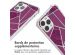 iMoshion Coque Design avec cordon iPhone 12 (Pro) - Bordeaux Graphic