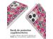 iMoshion Coque Design avec cordon iPhone 12 (Pro) - Flower Water