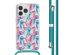 iMoshion Coque Design avec cordon iPhone 13 Pro Max - Jellyfish Watercolor
