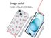 imoshion Coque Design avec cordon iPhone 15 - Crab Watercolor