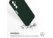 Accezz Coque Liquid Silicone Samsung Galaxy A15 (5G/4G) - Forest Green