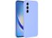 Accezz Coque Liquid Silicone Samsung Galaxy A35 - Violet