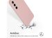 Accezz Coque Liquid Silicone Samsung Galaxy A35 - Rose