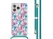 imoshion Coque Design avec cordon iPhone 15 Pro Max - Jellyfish Watercolor