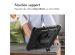 Accezz Coque arrière robuste avec bandoulière Lenovo Tab M11 - Noir