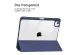 iMoshion Coque tablette rigide Trifold iPad Air 13 pouces (2024) M2 - Bleu foncé