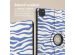 imoshion Coque tablette Design rotatif à 360° iPad Pro 13 (2024) M4 - White Blue Stripes