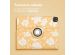 imoshion Coque tablette Design rotatif à 360° iPad Pro 13 (2024) M4 - Yellow Flowers