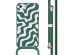 imoshion Coque design en silicone avec cordon iPhone SE (2022 / 2020) / 8 / 7 - Petrol Green Groovy