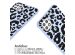 imoshion Coque design en silicone avec cordon Samsung Galaxy A22 (5G) - Animal Lila