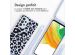 imoshion Coque design en silicone avec cordon Samsung Galaxy A33 - Animal Lila