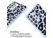 imoshion Coque design en silicone avec cordon Samsung Galaxy A33 - Animal Lila