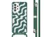 imoshion Coque design en silicone avec cordon Samsung Galaxy A53 - Petrol Green Groovy