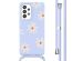 imoshion Coque design en silicone avec cordon Samsung Galaxy A53 - Lila Flower Distance