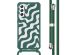 imoshion Coque design en silicone avec cordon Samsung Galaxy S21 FE - Petrol Green Groovy