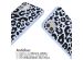 imoshion Coque design en silicone avec cordon iPhone 11 - Animal Lila