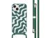 imoshion Coque design en silicone avec cordon iPhone 13 - Petrol Green Groovy