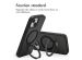 Accezz Coque Ring Stand avec MagSafe iPhone 15 - Noir