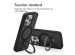 Accezz Coque Ring Stand avec MagSafe iPhone 15 Pro - Noir