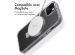 Accezz Coque Ring Stand avec MagSafe iPhone 13 - Transparent