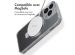 Accezz Coque Ring Stand avec MagSafe iPhone 13 Pro - Transparent