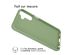 imoshion Coque Couleur Samsung Galaxy A25 (5G) - Olive Green