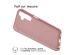 imoshion Coque Couleur Samsung Galaxy A25 (5G) - Dusty Pink