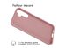 imoshion Coque Couleur Samsung Galaxy A55 - Dusty Pink