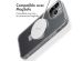 Accezz Coque Ring Stand avec MagSafe iPhone 13 Pro Max - Transparent