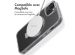 Accezz Coque Ring Stand avec MagSafe iPhone 14 - Transparent