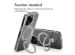 Accezz Coque Ring Stand avec MagSafe iPhone 14 Pro - Transparent