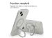 Accezz Coque Ring Stand avec MagSafe iPhone 15 - Transparent