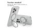 Accezz Coque Ring Stand avec MagSafe iPhone 15 Pro - Transparent